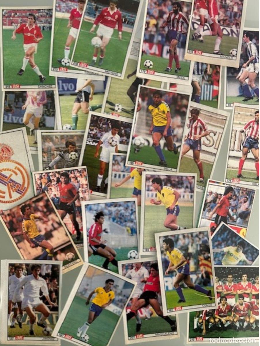 Cromos de F&uacute;tbol: Lote 28 cromos Los Ases de La Liga 1986/87 (Diario As)