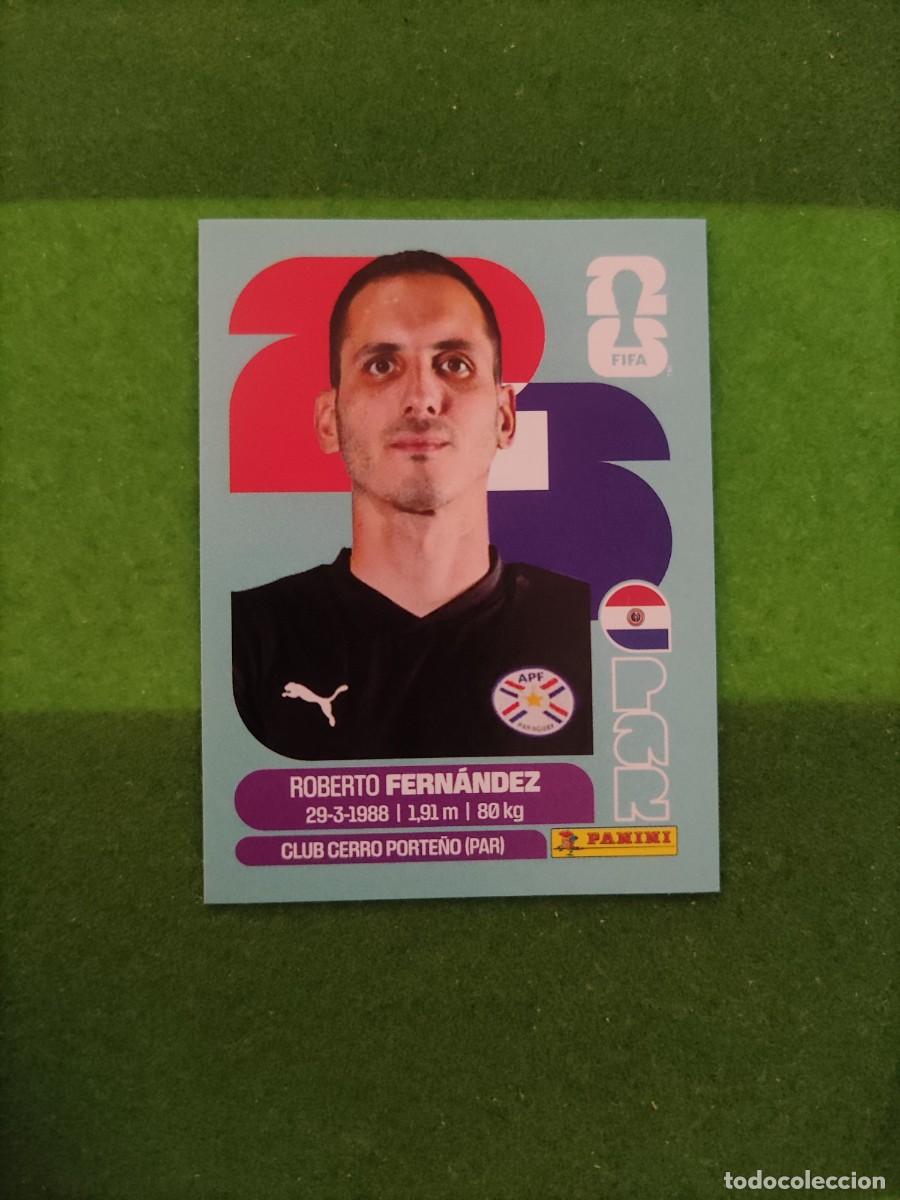 Cromos de F&uacute;tbol: Fern&aacute;ndez Paraguay PAR 2 Sticker Mundial 2026 FIFA World Cup / Sin pegar