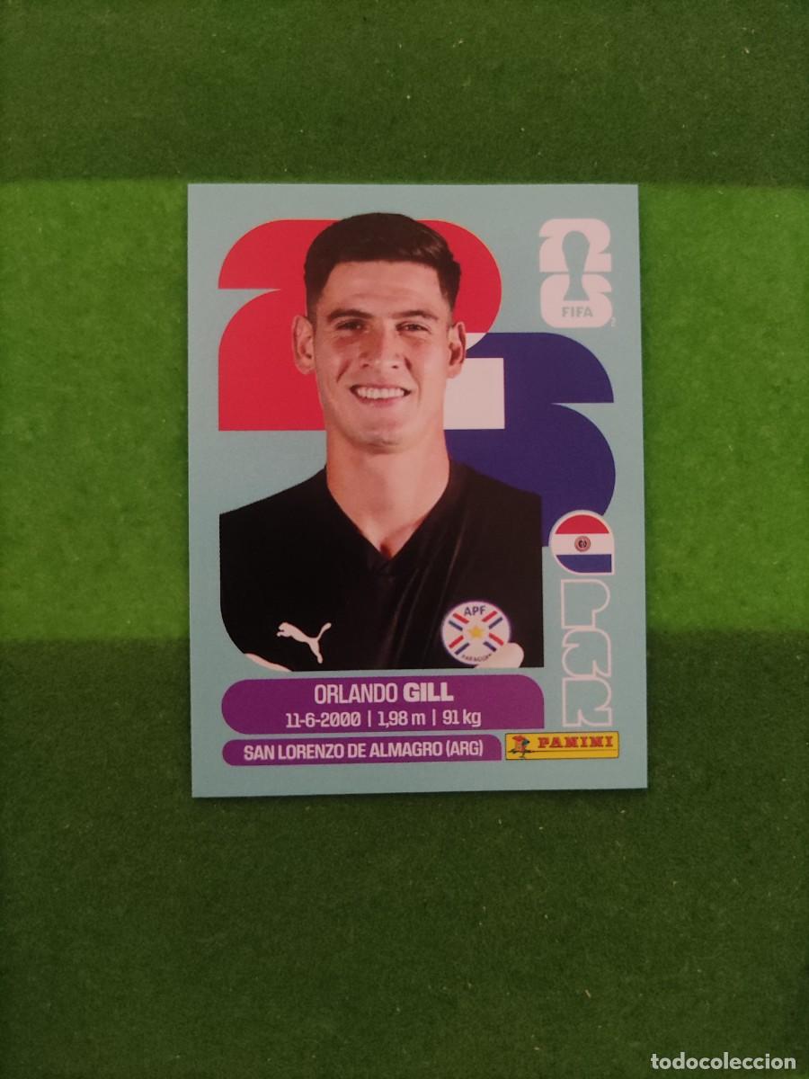 Cromos de F&uacute;tbol: Gill Paraguay PAR 3 Sticker Mundial 2026 FIFA World Cup / Sin pegar