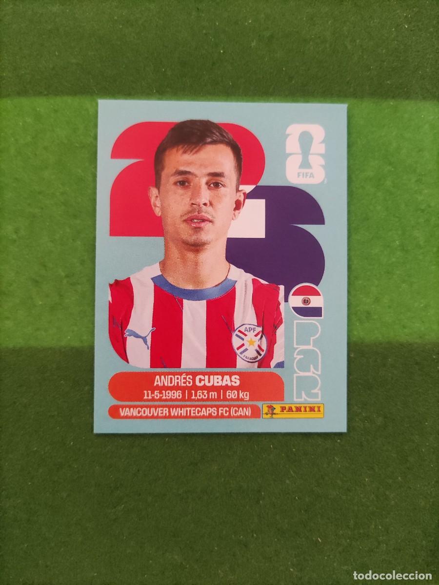 Cromos de F&uacute;tbol: Cubas Paraguay PAR 12 Sticker Mundial 2026 FIFA World Cup / Sin pegar
