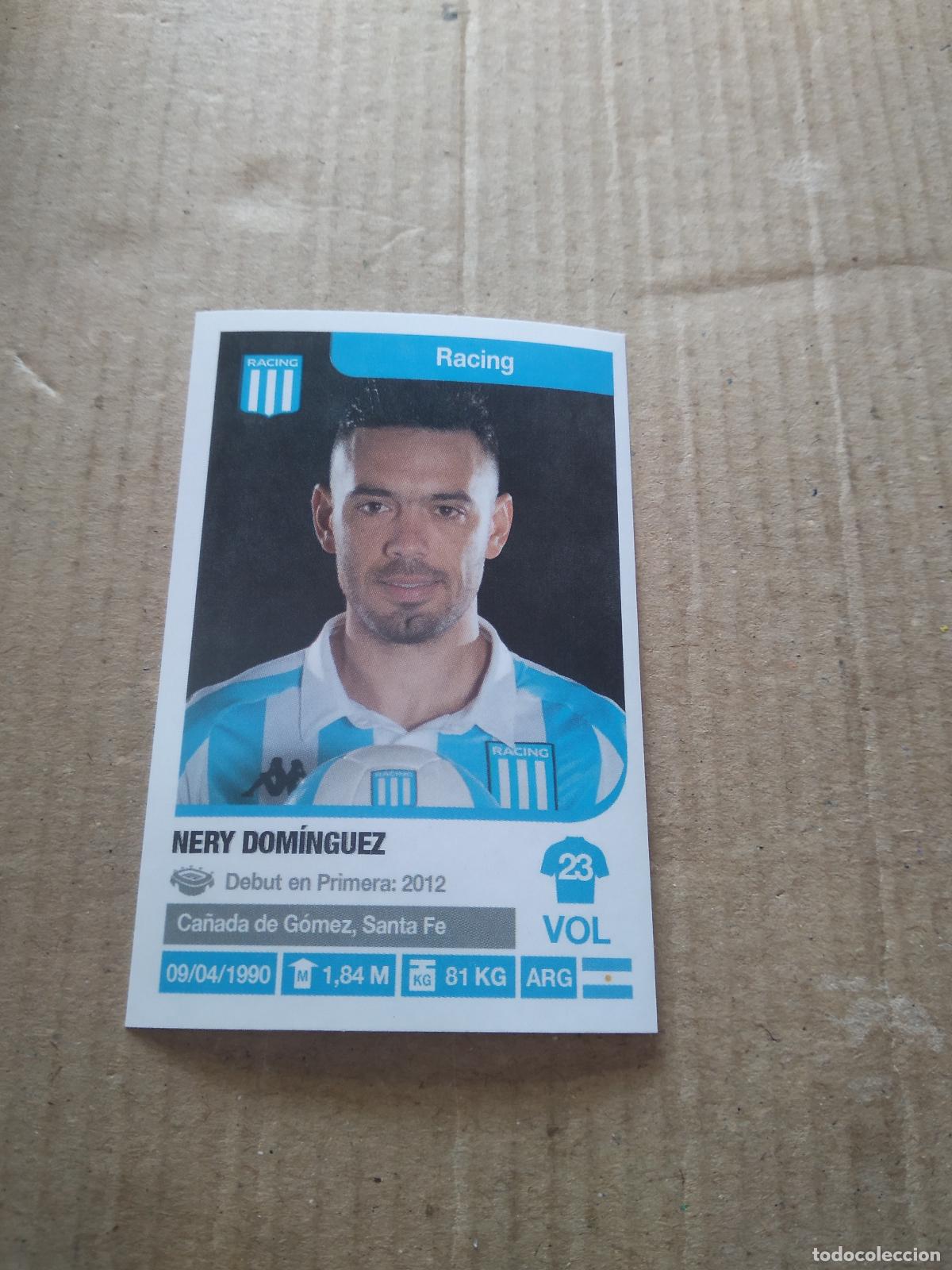 Cromos de F&uacute;tbol: 254 NERY DOMINGUEZ CENTURION RACING CROMO FUTBOL ARGENTINO 18-19 PANINI LIGA ARGENTINA 2018-2019