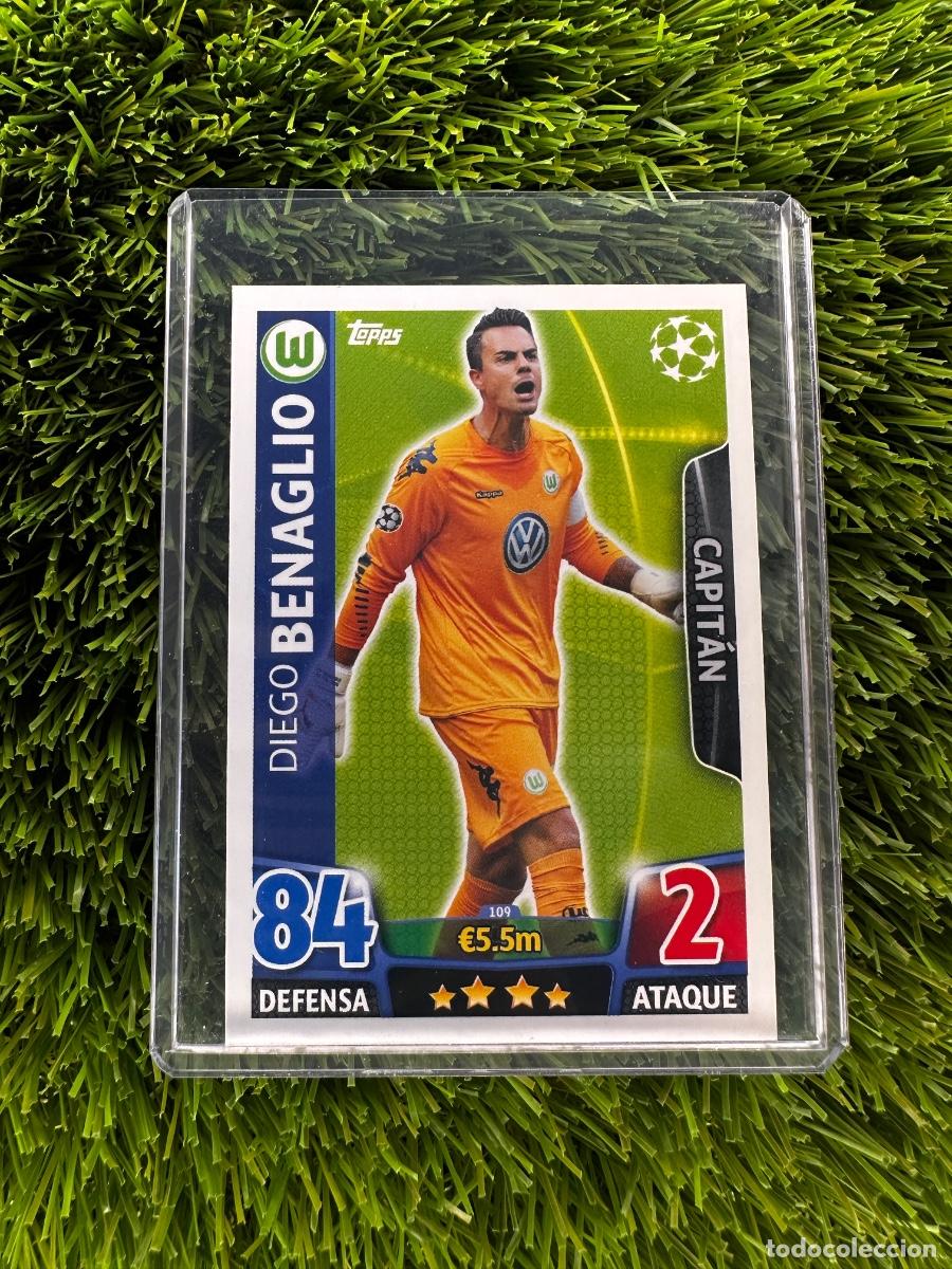 Cromos de F&uacute;tbol: N&ordm; 109 Diego Benaglio Capit&aacute;n VFL Wolfsburgo Select La Liga 25 26