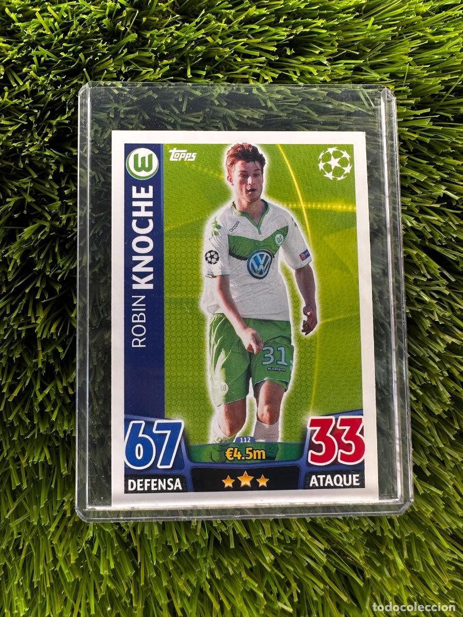 Football Stickers: N&ordm; 112 Robin Knoche VFL Wolfsburgo Select La Liga 25 26