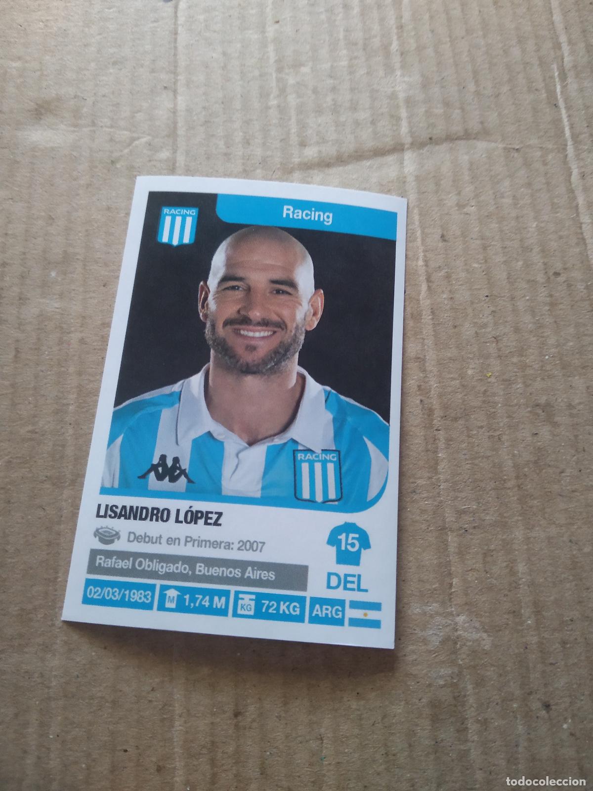 Football Stickers: 257 LISANDRO LOPEZ CENTURION RACING CROMO FUTBOL ARGENTINO 18-19 PANINI LIGA ARGENTINA 2018-2019