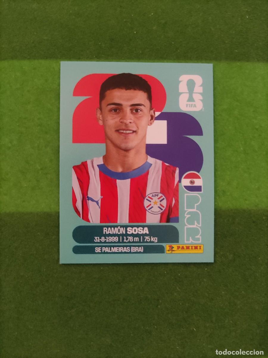 Football Stickers: Sosa Paraguay PAR 18 Sticker Mundial 2026 FIFA World Cup / Sin pegar
