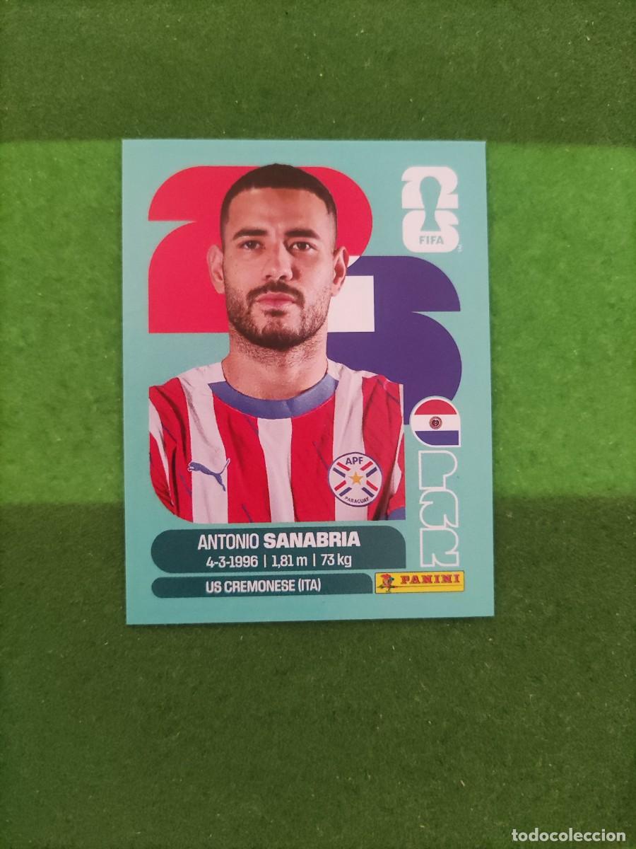 Football Stickers: Sanabria Paraguay PAR 20 Sticker Mundial 2026 FIFA World Cup / Sin pegar
