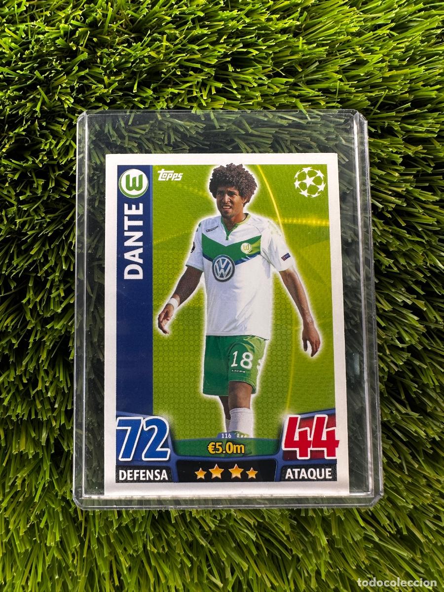 Football Stickers: N&ordm; 116 Dante VFL Wolfsburgo Select La Liga 25 26