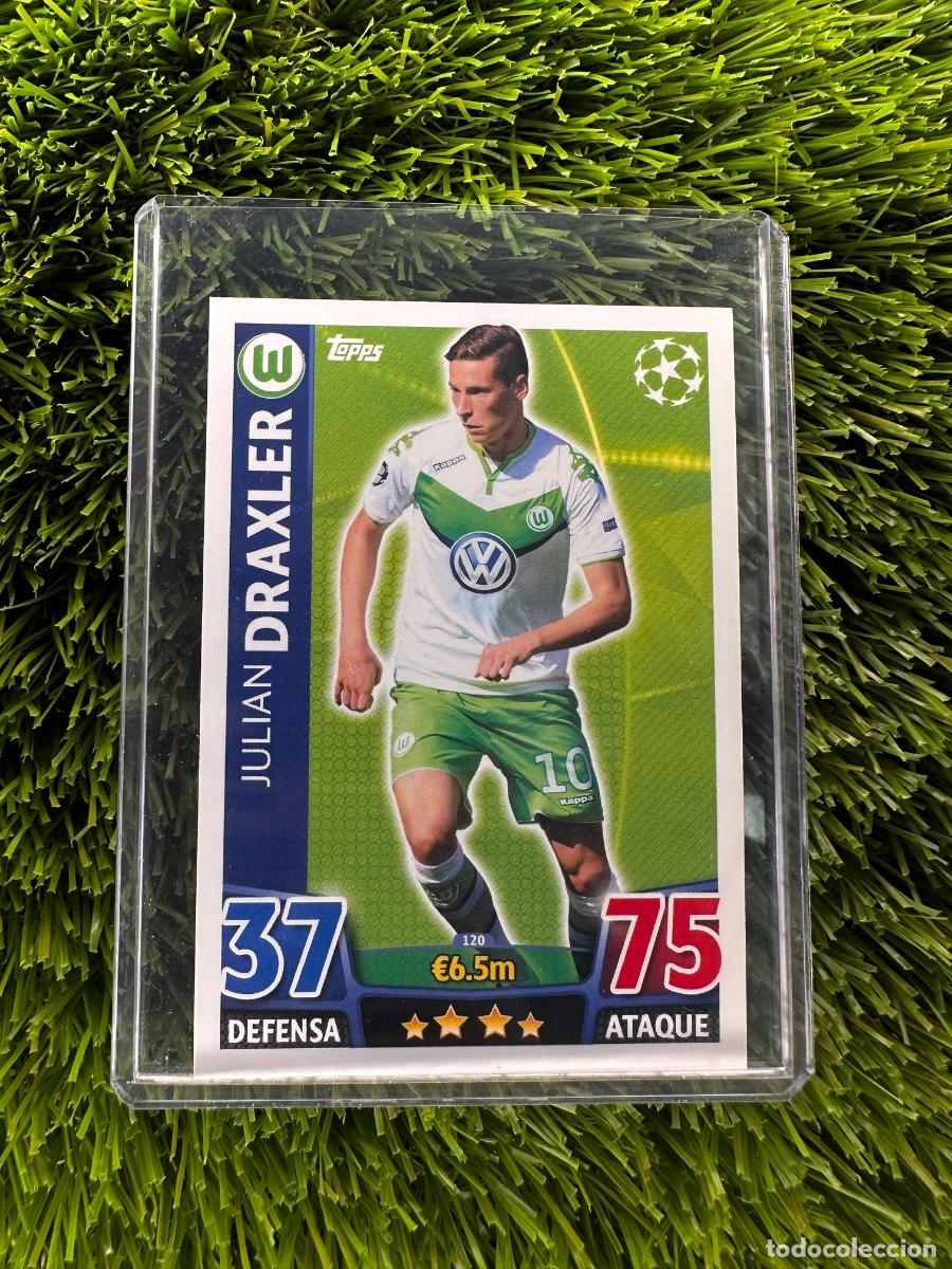 Football Stickers: N&ordm; 120 Julian Draxler VFL Wolfsburgo Select La Liga 25 26