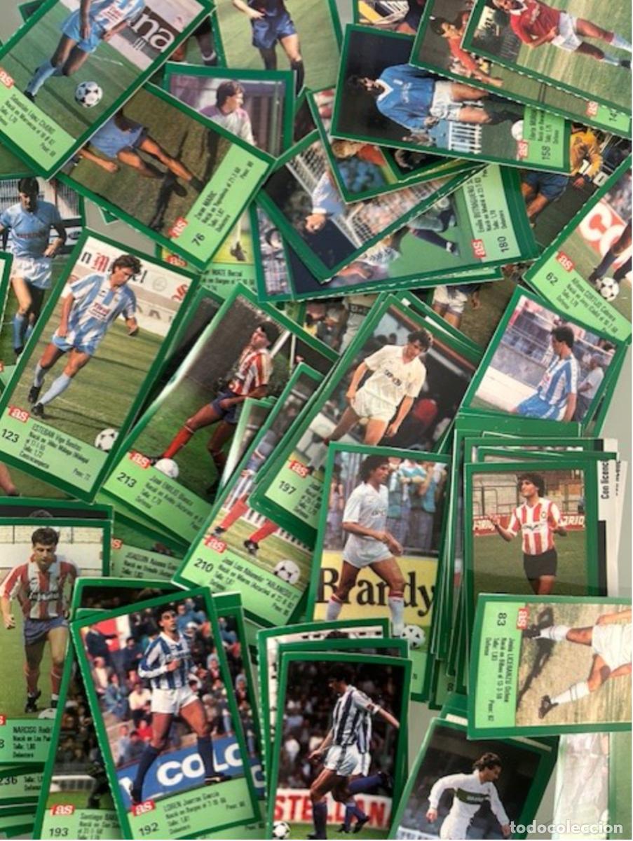 Football Stickers: Lote 68 cromos Los Ases de La Liga 1988/89 (Diario As)