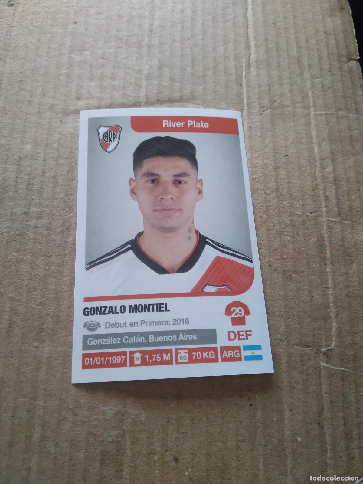 Football Stickers: 261 GONZALO MONTIEL ROOKIE RIVER PLATE CROMO FUTBOL ARGENTINO 18-19 PANINI LIGA ARGENTINA 2018-2019