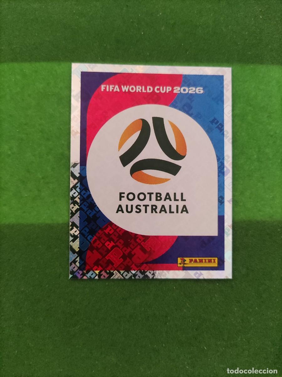 Cartes &agrave; collectionner de Football: Escudo Australia AUS 1 Sticker Mundial 2026 FIFA World Cup / Sin pegar