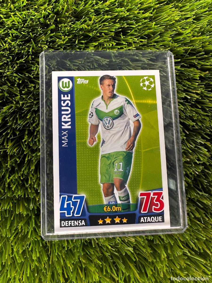 Figurine di Calcio: N&ordm; 124 Max Kruse VFL Wolfsburgo Select La Liga 25 26