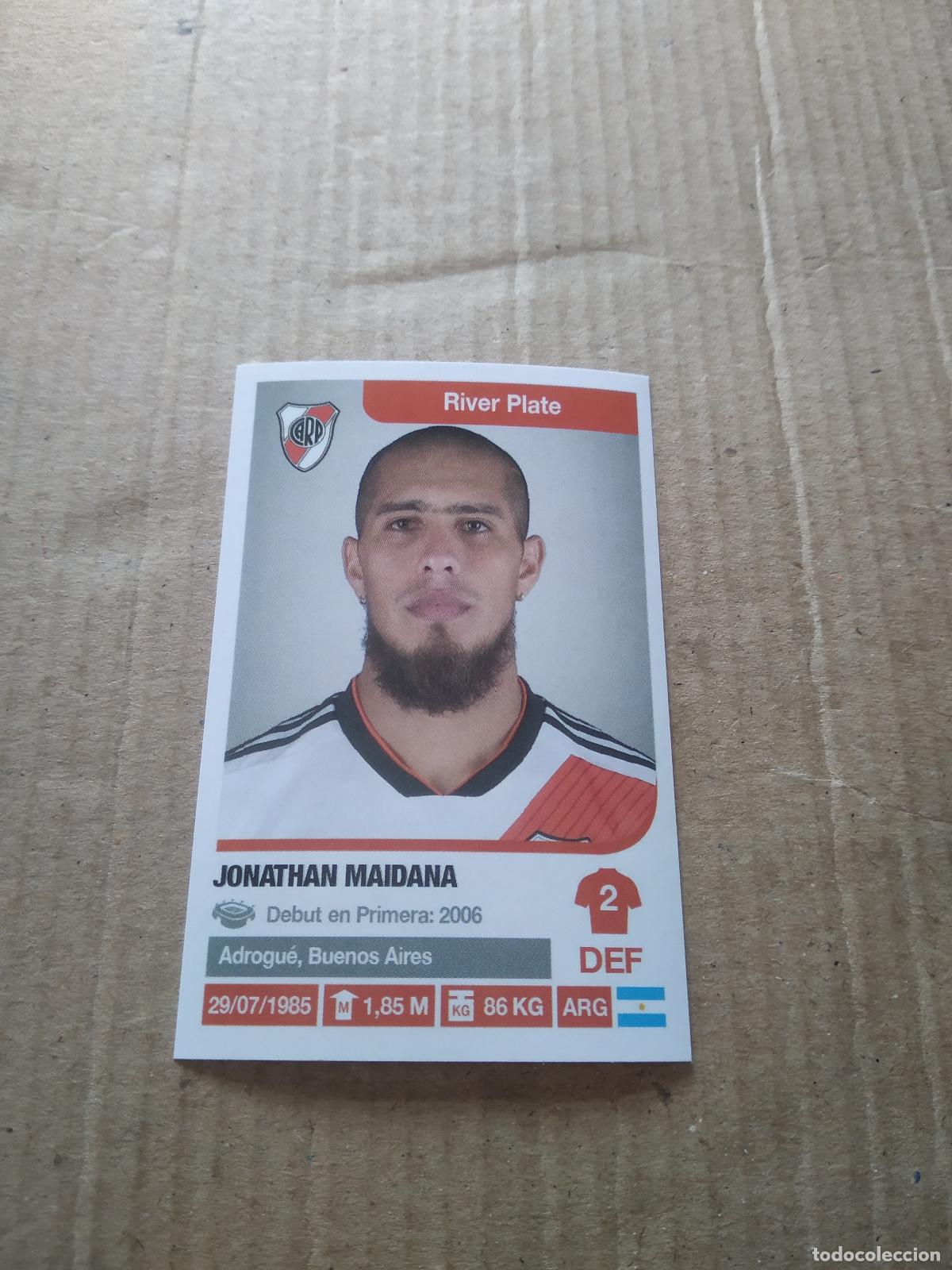 Figurine di Calcio: 265 JONATHAN MAIDANA RIVER PLATE CROMO FUTBOL ARGENTINO 18-19 PANINI LIGA ARGENTINA 2018-2019