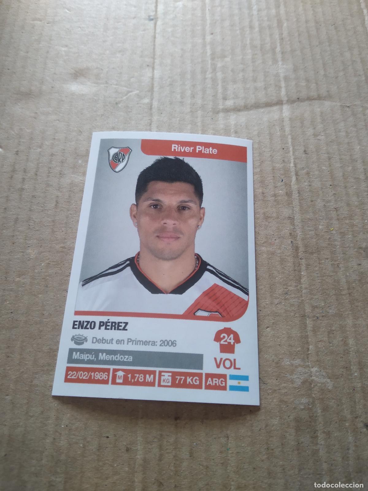 Cromos de F&uacute;tbol: 268 ENZO PEREZ RIVER PLATE CROMO FUTBOL ARGENTINO 18-19 PANINI LIGA ARGENTINA 2018-2019