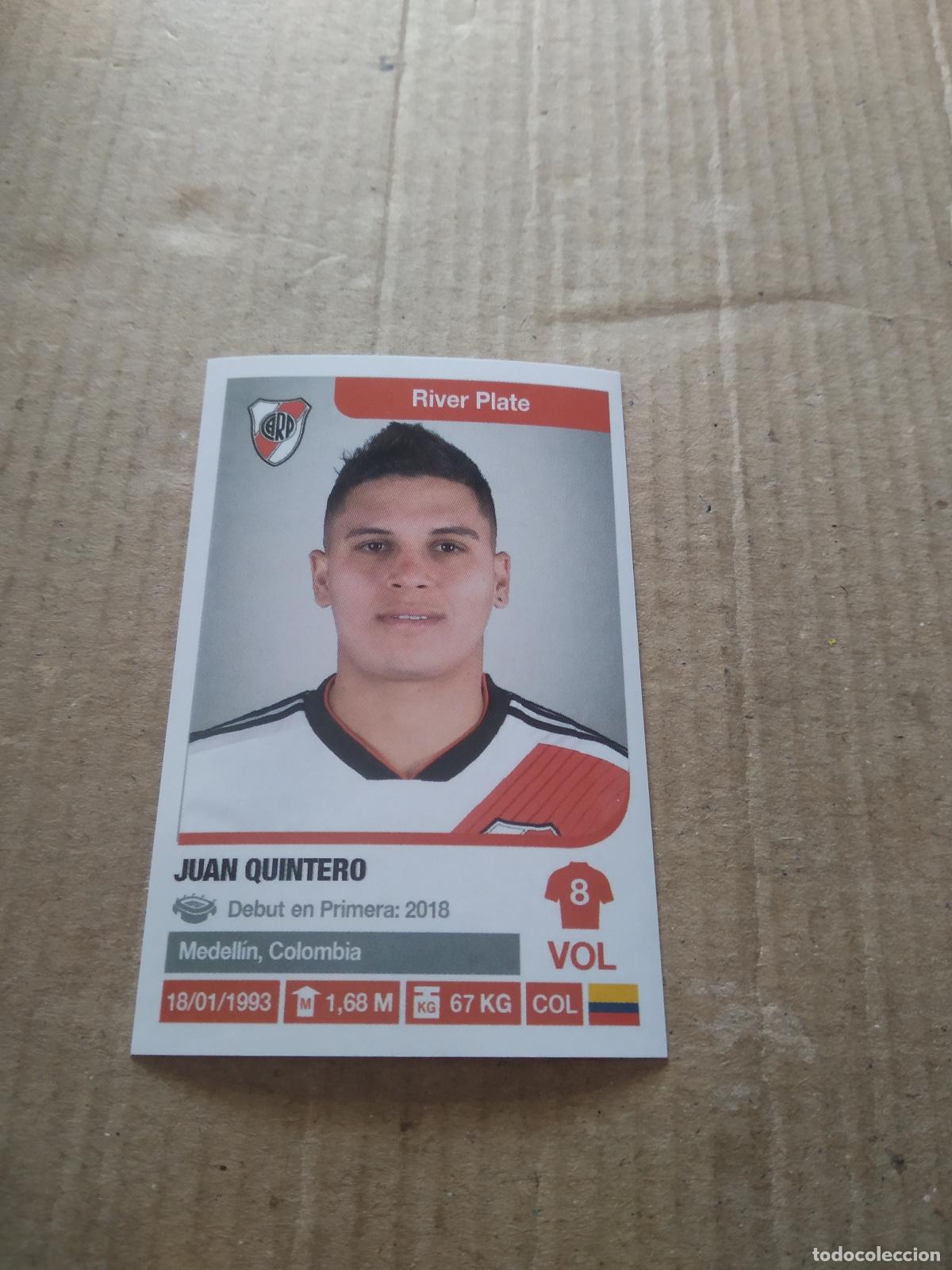 Cromos de F&uacute;tbol: 269 JUAN QUINTERO RIVER PLATE CROMO FUTBOL ARGENTINO 18-19 PANINI LIGA ARGENTINA 2018-2019