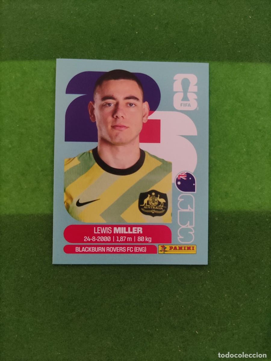 Cromos de F&uacute;tbol: Miller Australia AUS 9 Sticker Mundial 2026 FIFA World Cup / Sin pegar