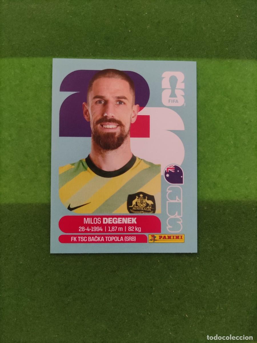 Cromos de F&uacute;tbol: Degenek Australia AUS 10 Sticker Mundial 2026 FIFA World Cup / Sin pegar