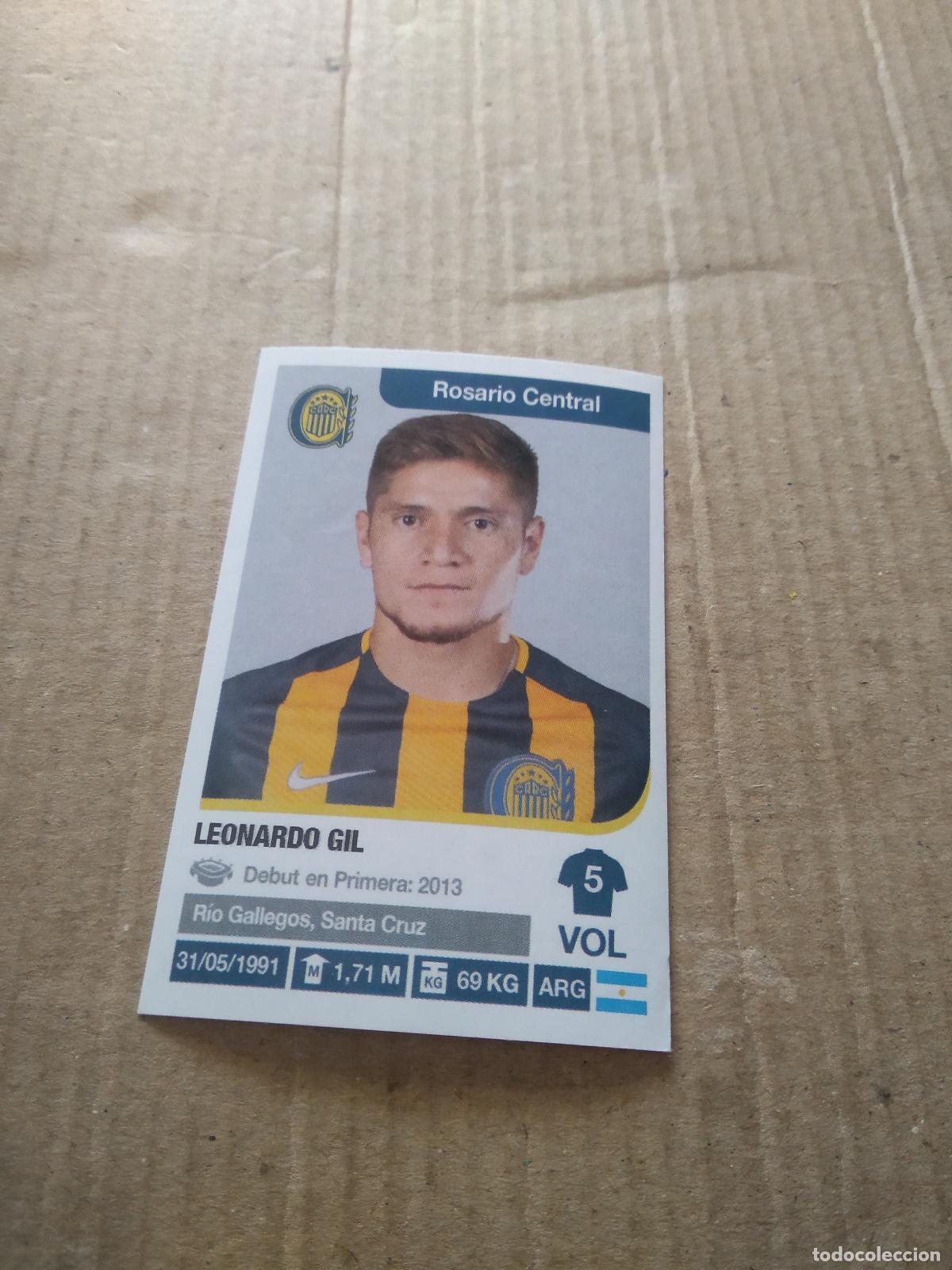Cromos de F&uacute;tbol: 281 LEONARDO GIL ROSARIO CENTRAL CROMO FUTBOL ARGENTINO 18-19 PANINI LIGA ARGENTINA 2018-2019