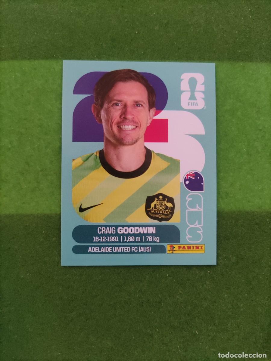 Cromos de F&uacute;tbol: Goodwin Australia AUS 17 Sticker Mundial 2026 FIFA World Cup / Sin pegar