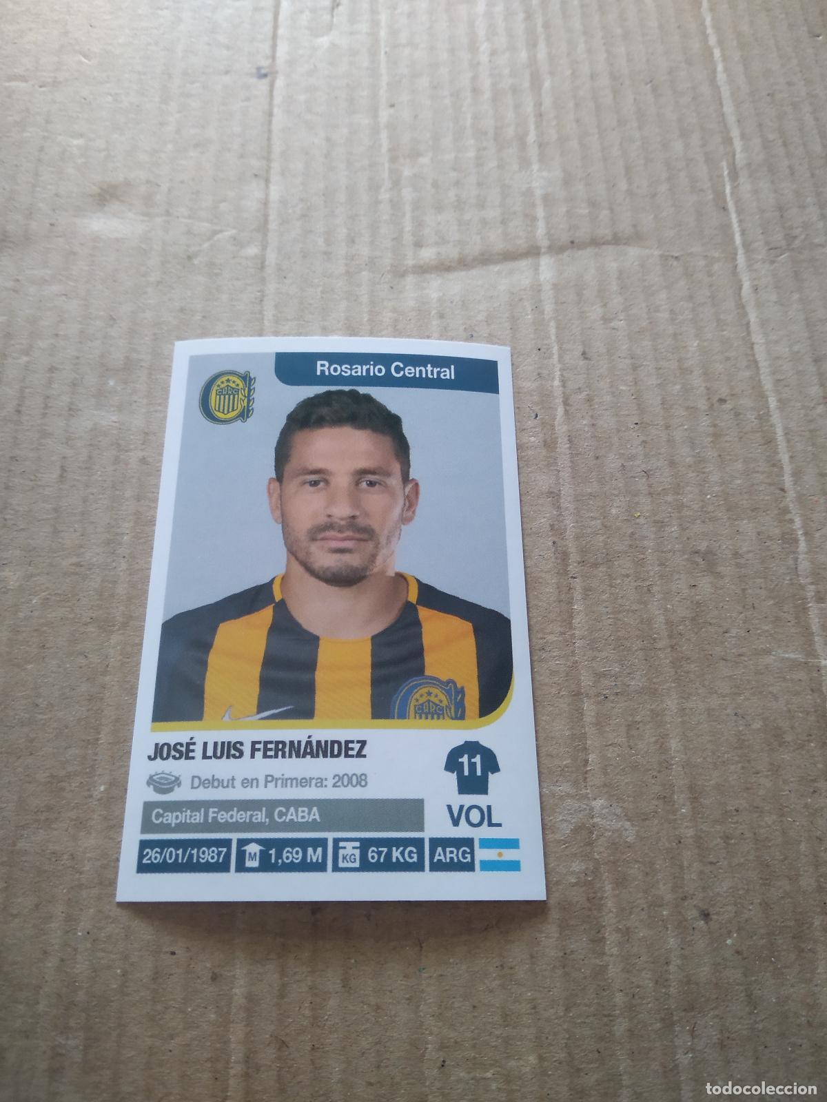 Cromos de F&uacute;tbol: 284 JOSE LUIS FERNANDEZ ROSARIO CENTRAL CROMO FUTBOL ARGENTINO 18-19 PANINI LIGA ARGENTINA 2018-2019