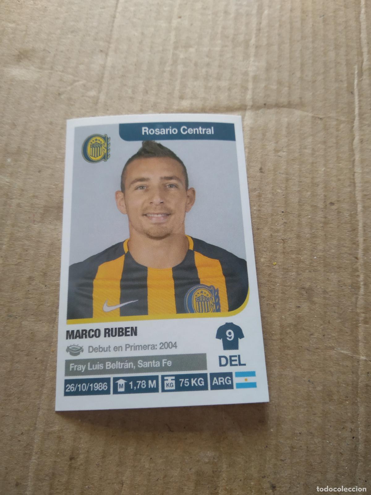 Cromos de F&uacute;tbol: 286 MARCO RUBEN ROSARIO CENTRAL CROMO FUTBOL ARGENTINO 18-19 PANINI LIGA ARGENTINA 2018-2019