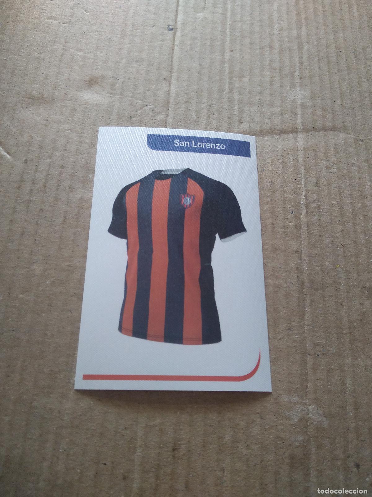 Cromos de F&uacute;tbol: 289 CAMISETA SAN LORENZO CROMO FUTBOL ARGENTINO 18-19 PANINI LIGA ARGENTINA 2018-2019
