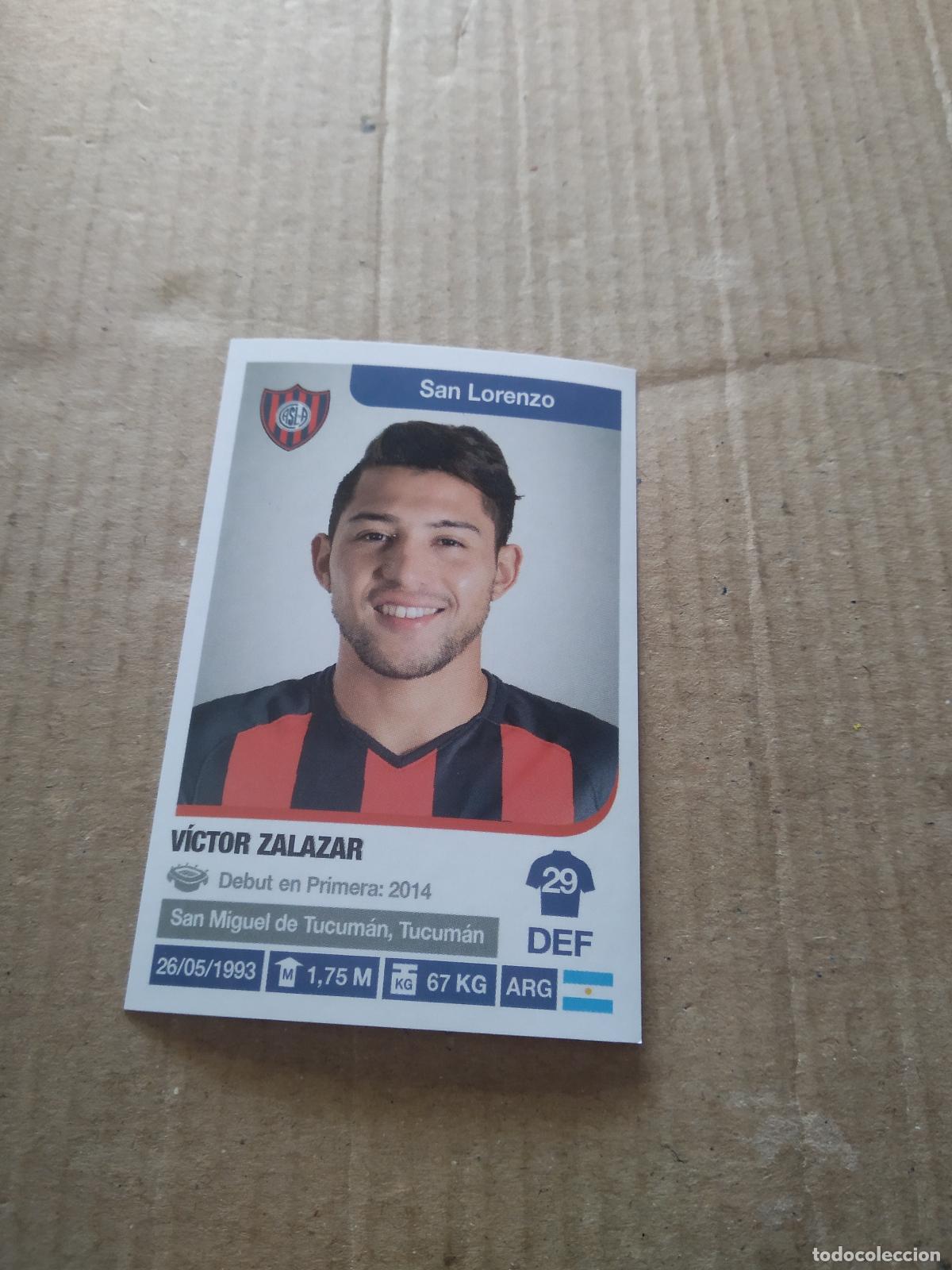 Cromos de F&uacute;tbol: 293 VICTOR ZALAZAR SAN LORENZO CROMO FUTBOL ARGENTINO 18-19 PANINI LIGA ARGENTINA 2018-2019