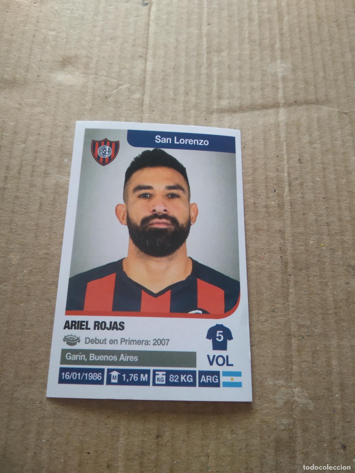Figurine di Calcio: 296 ARIEL ROJAS SAN LORENZO CROMO FUTBOL ARGENTINO 18-19 PANINI LIGA ARGENTINA 2018-2019