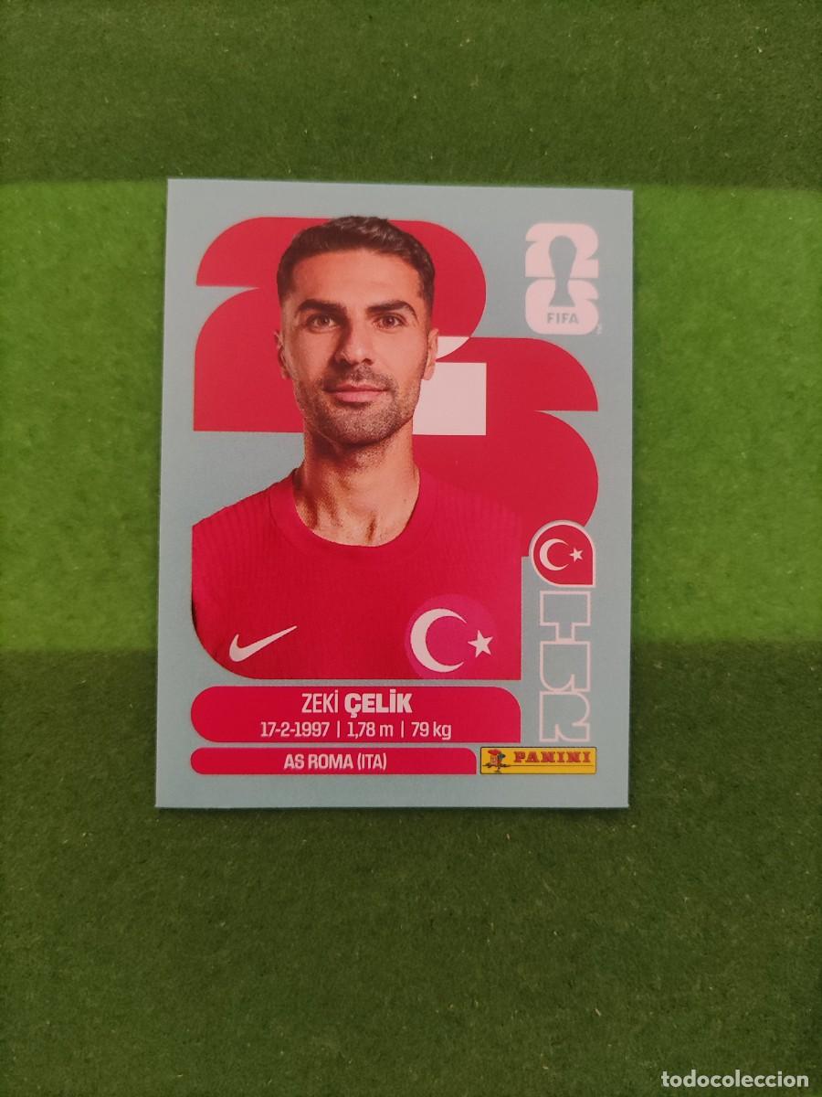 Football Stickers: &Ccedil;elik Turqu&iacute;a TUR 4 Sticker Mundial 2026 FIFA World Cup / Sin pegar