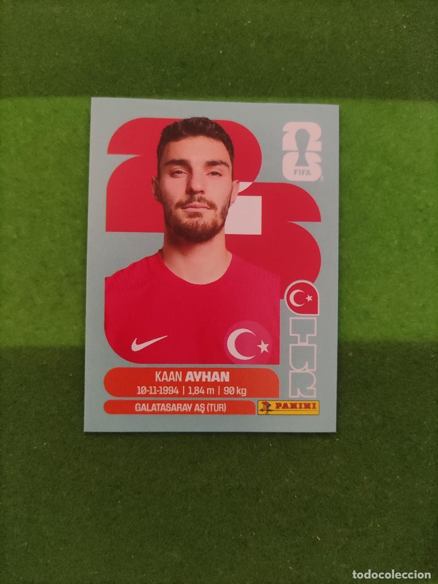 Football Stickers: Ayhan Turqu&iacute;a TUR 9 Sticker Mundial 2026 FIFA World Cup / Sin pegar