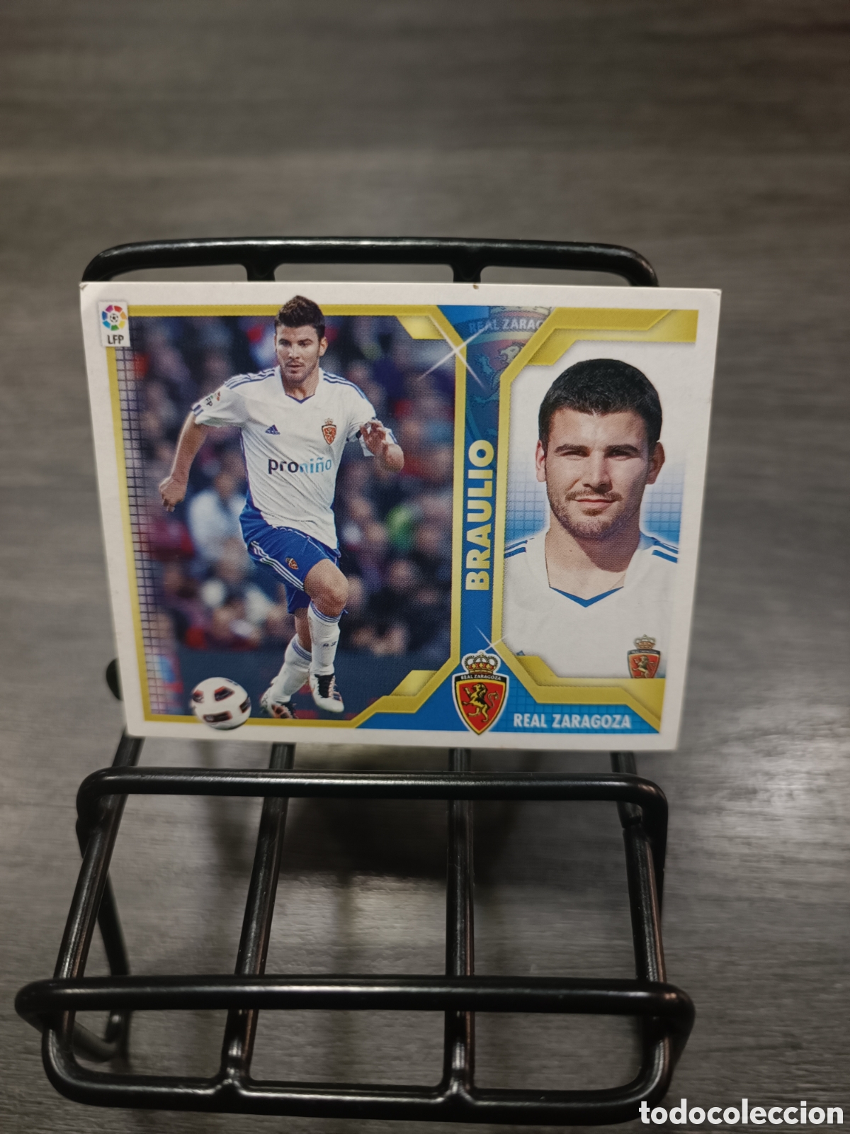 Football Stickers: 2011 2012 Liga Este 16 Braulio