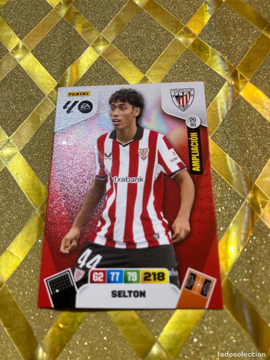 Fu&szlig;ball-Sticker: CROMO DE FUTBOL NUMERO 29 BIS SELTON ATHLETIC DE BILBAO MOMENTUM ORO ADRENALYN 2025 2026 PANINI !