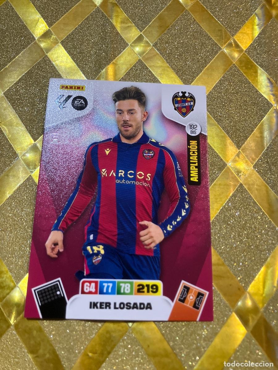 Fu&szlig;ball-Sticker: CROMO DE FUTBOL NUMERO 192 BIS IKER LOSADA LEVANTE MOMENTUM ORO ADRENALYN 2025 2026 PANINI !