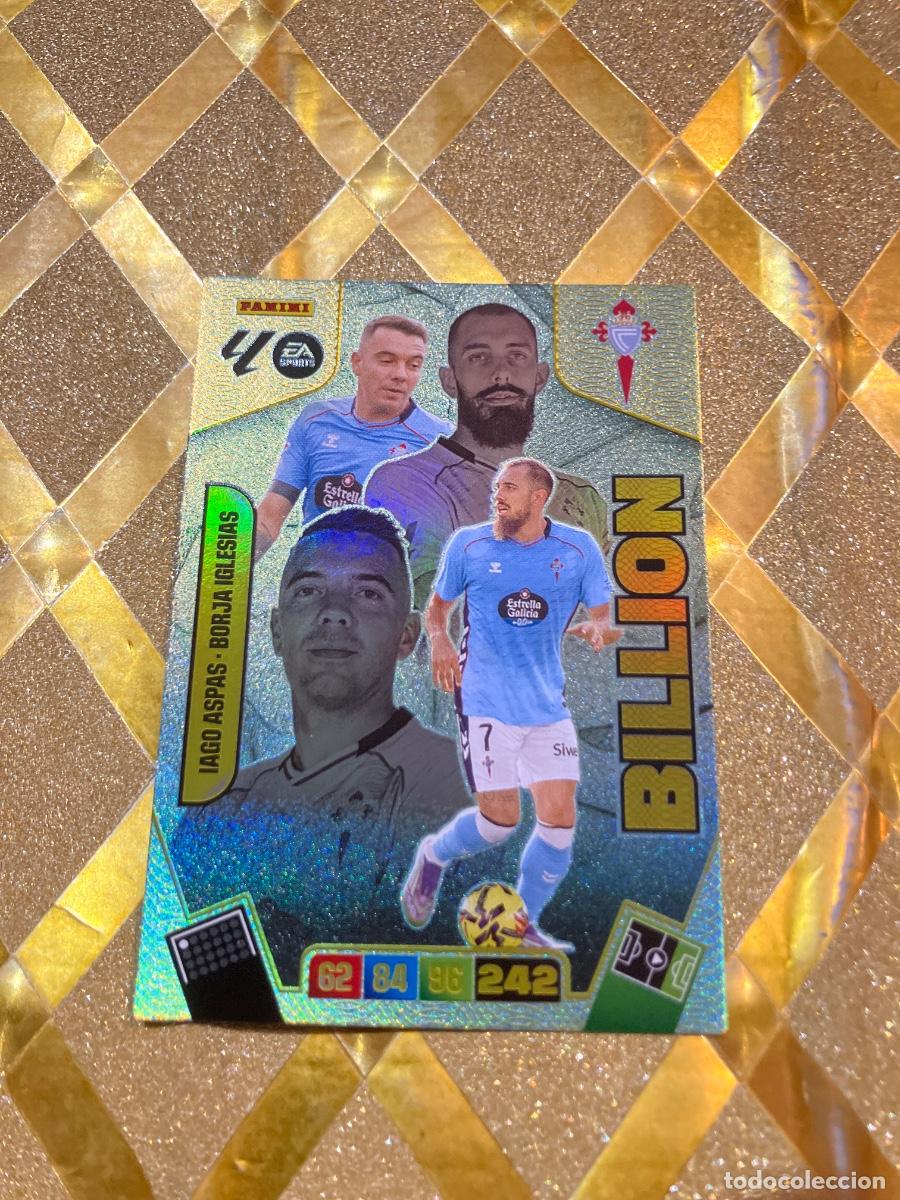Fu&szlig;ball-Sticker: CROMO DE FUTBOL ASPAS - IGLESIAS CELTA DE VIGO BILLION MOMENTUM ORO ADRENALYN 2025 2026 PANINI !