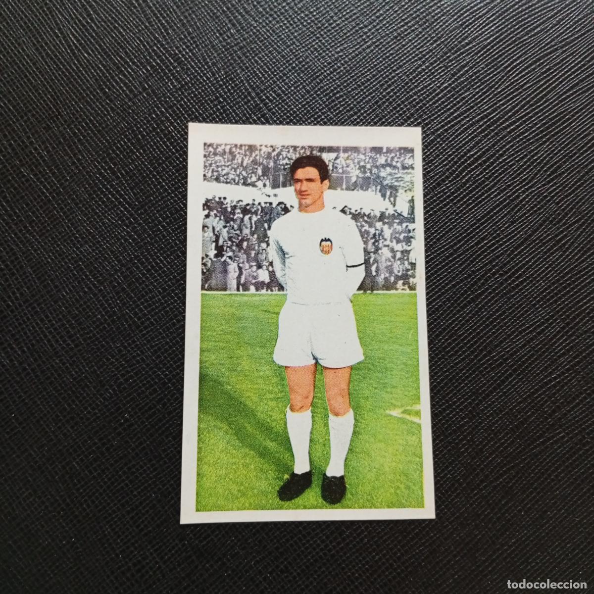 Football Stickers: HECTOR NU&Ntilde;EZ VALENCIA FERCA 1960 1961 CROMO FUTBOL LIGA 60 61 - SIN PEGAR - A167 PG469