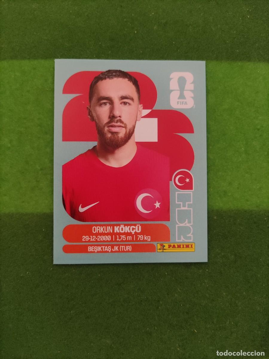 Football Stickers: K&ouml;k&ccedil;&uuml; Turqu&iacute;a TUR 12 Sticker Mundial 2026 FIFA World Cup / Sin pegar