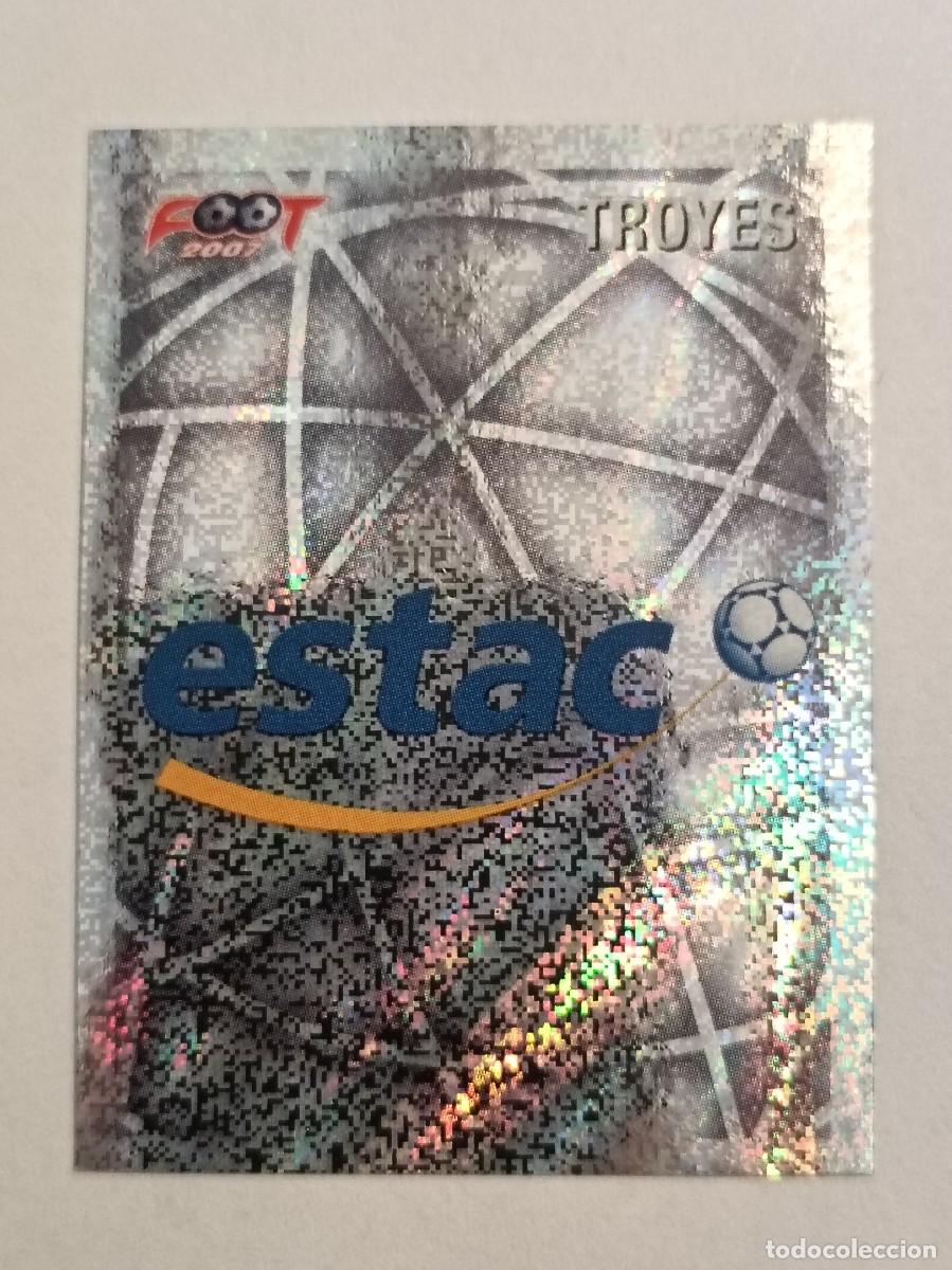 Football Stickers: #435 ESCUDO (TROYES) LIGUE 1 FOOT 2007 PANINI