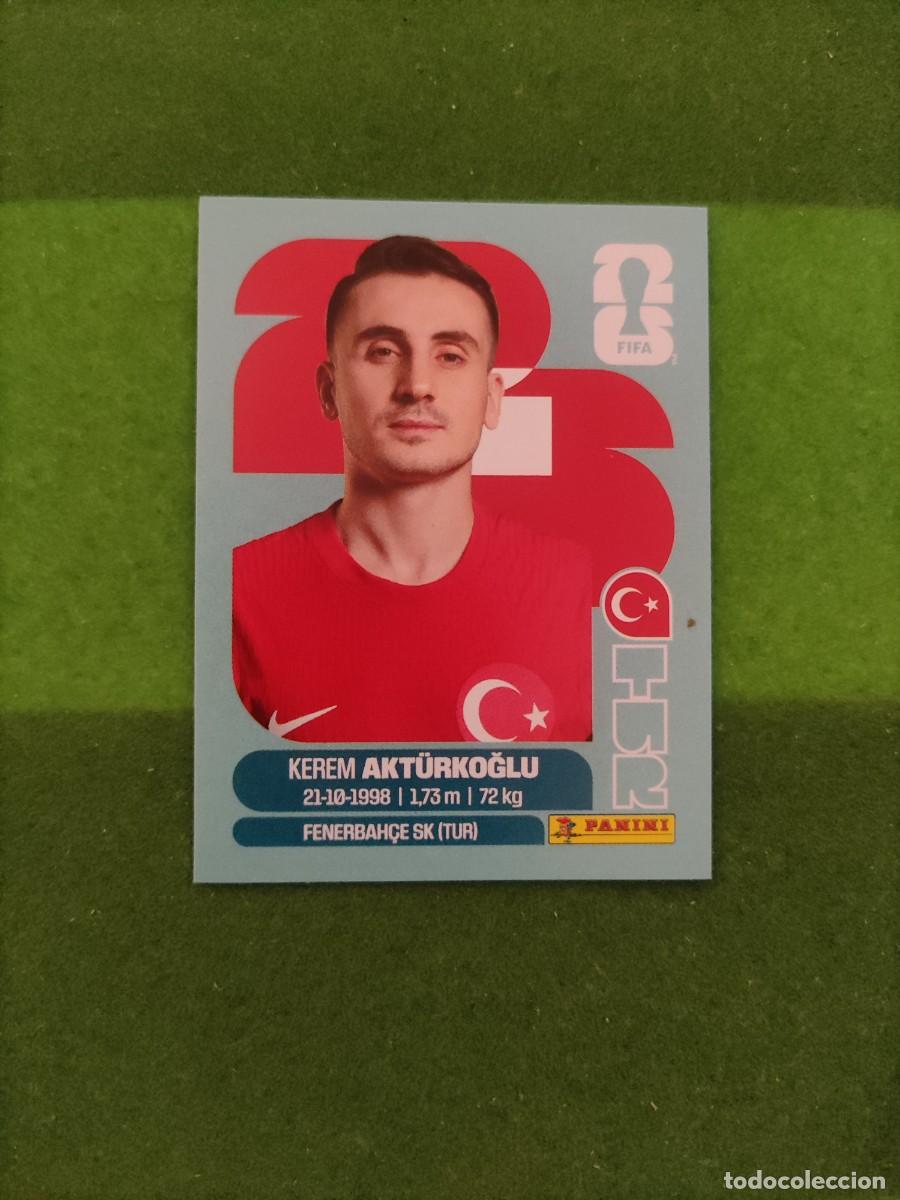 Cromos de F&uacute;tbol: Akt&uuml;rkogl&uuml; Turqu&iacute;a TUR 19 Sticker Mundial 2026 FIFA World Cup / Sin pegar