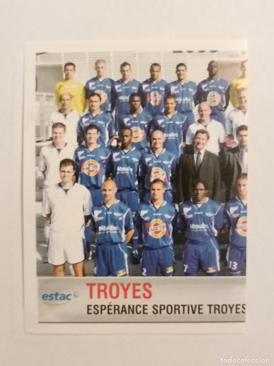 Football Stickers: #436 EQUIPO (TROYES) LIGUE 1 FOOT 2007 PANINI