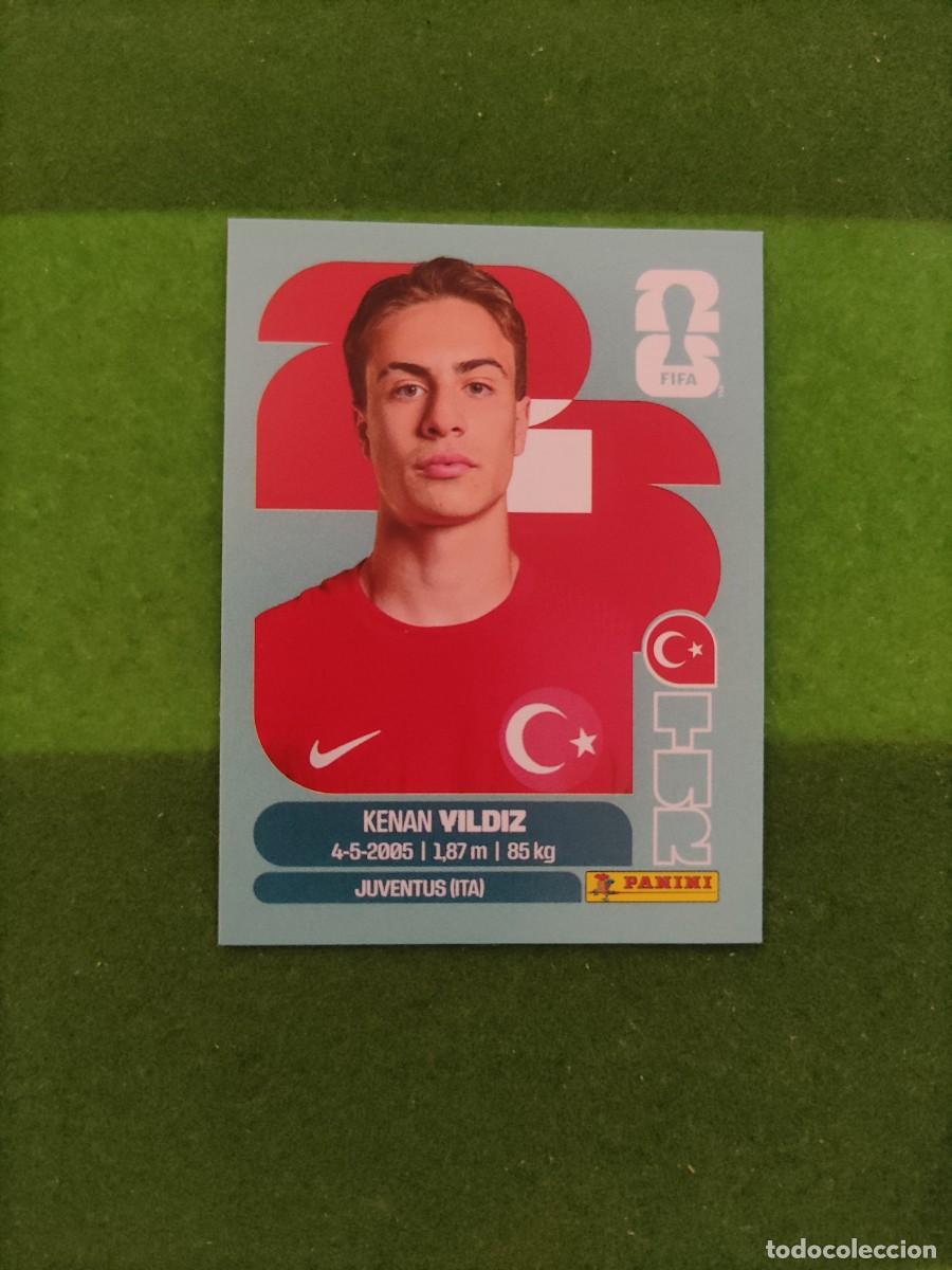 Football Stickers: Yildiz Turqu&iacute;a TUR 20 Sticker Mundial 2026 FIFA World Cup / Sin pegar