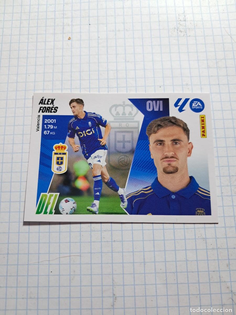 Cromos de F&uacute;tbol: CROMO LIGA ESTE TEMPORADA 25/26: COLOCA &Aacute;LEX FOR&Eacute;S, N&deg; 20 BIS