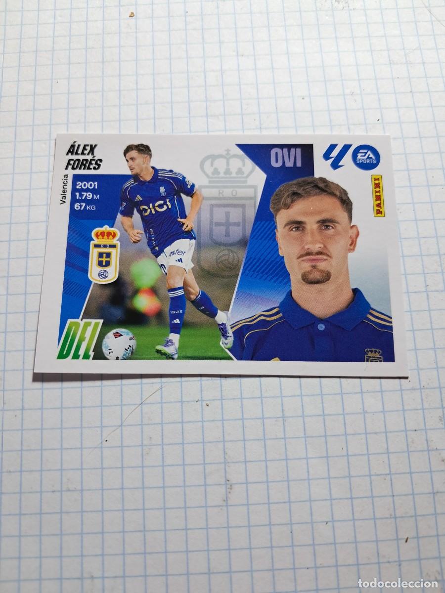 Cromos de F&uacute;tbol: CROMO LIGA ESTE TEMPORADA 25/26: COLOCA &Aacute;LEX FOR&Eacute;S, N&deg; 20 BIS