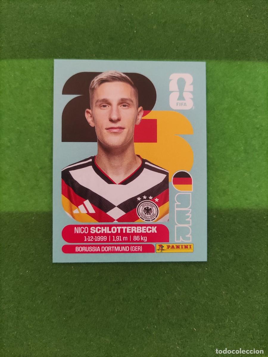 Cromos de F&uacute;tbol: Schlotterbeck Alemania GER 5 Sticker Mundial 2026 FIFA World Cup / Sin pegar