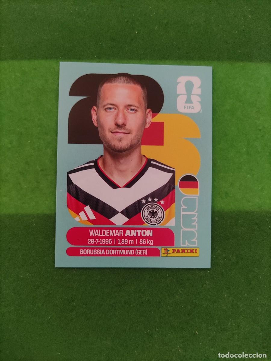 Cromos de F&uacute;tbol: Anton Alemania GER 7 Sticker Mundial 2026 FIFA World Cup / Sin pegar