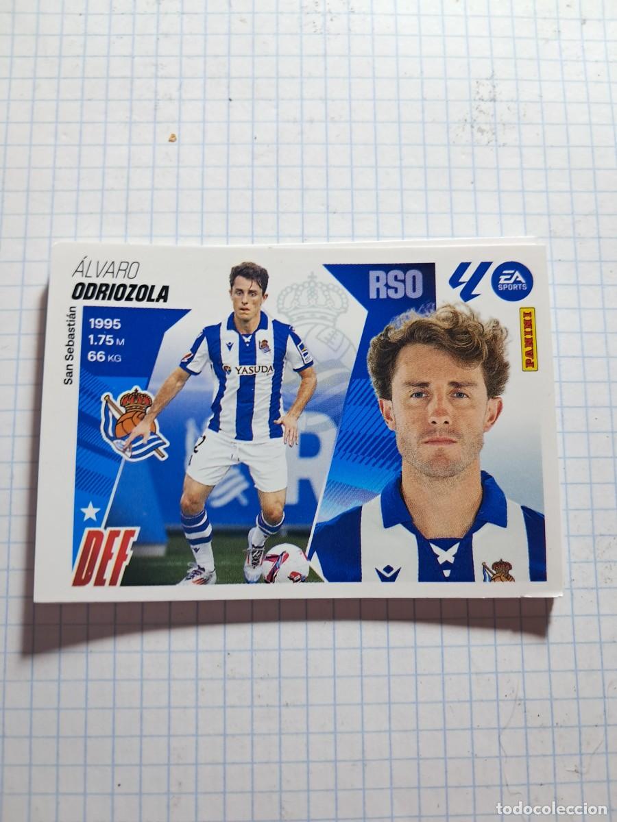 Cromos de F&uacute;tbol: CROMO LIGA ESTE TEMPORADA 25/26: COLOCA ODRIOZOLA, N&deg; 8 BIS