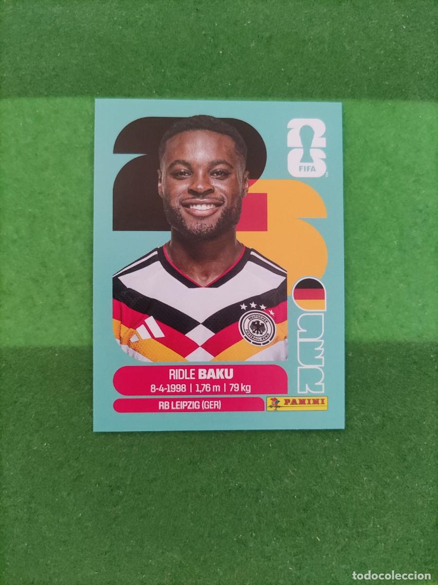 Cromos de F&uacute;tbol: Baku Alemania GER 8 Sticker Mundial 2026 FIFA World Cup / Sin pegar