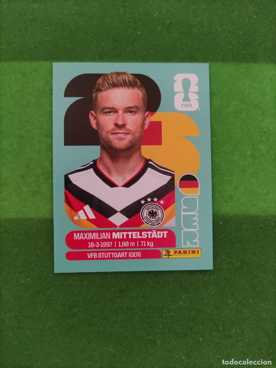 Cromos de F&uacute;tbol: Mittelst&auml;dt Alemania GER 9 Sticker Mundial 2026 FIFA World Cup / Sin pegar