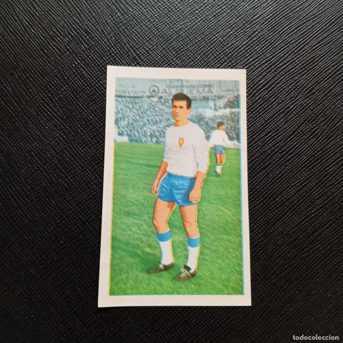Cromos de F&uacute;tbol: CARLOS LAPETRA ZARAGOZA FERCA 1960 1961 CROMO FUTBOL LIGA 60 61 - SIN PEGAR - A167 PG497