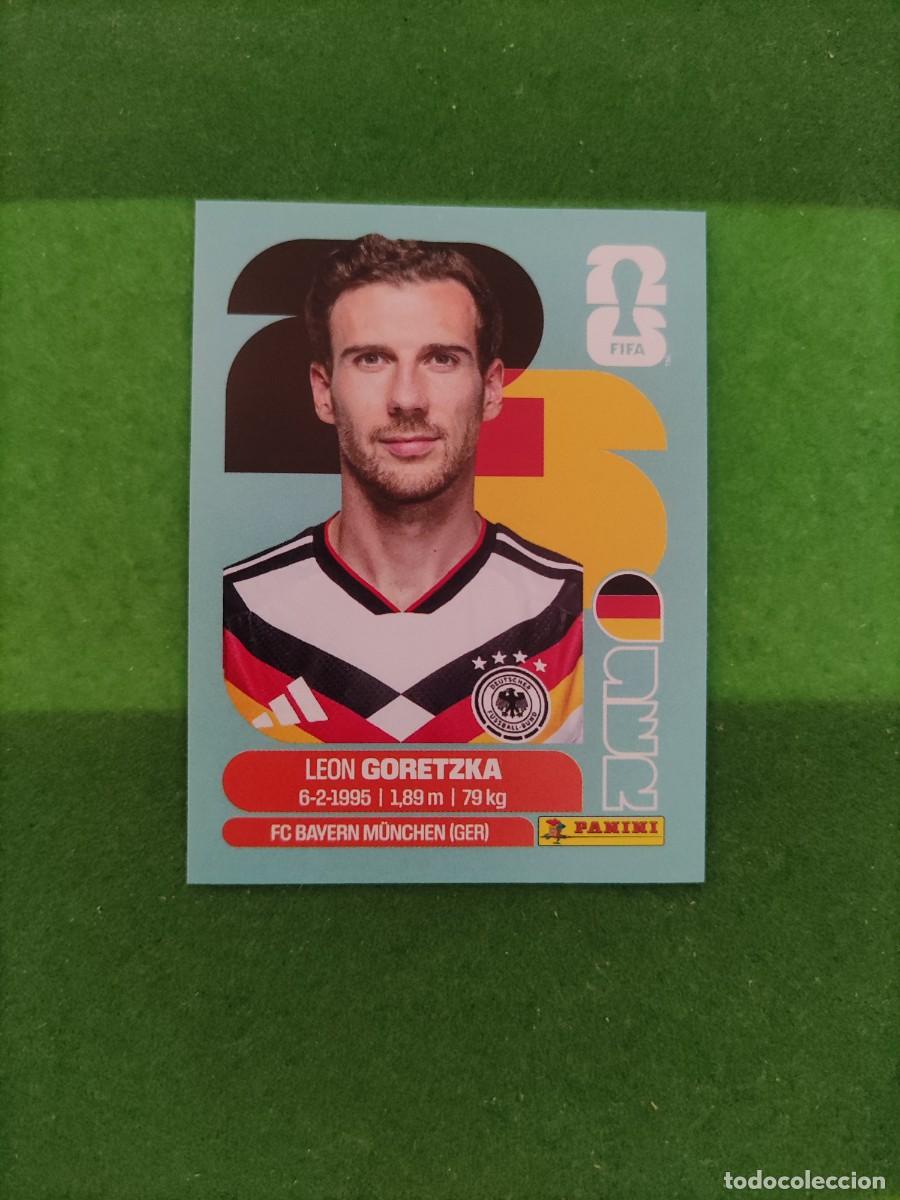 Cromos de F&uacute;tbol: Goretzka Alemania GER 14 Sticker Mundial 2026 FIFA World Cup / Sin pegar