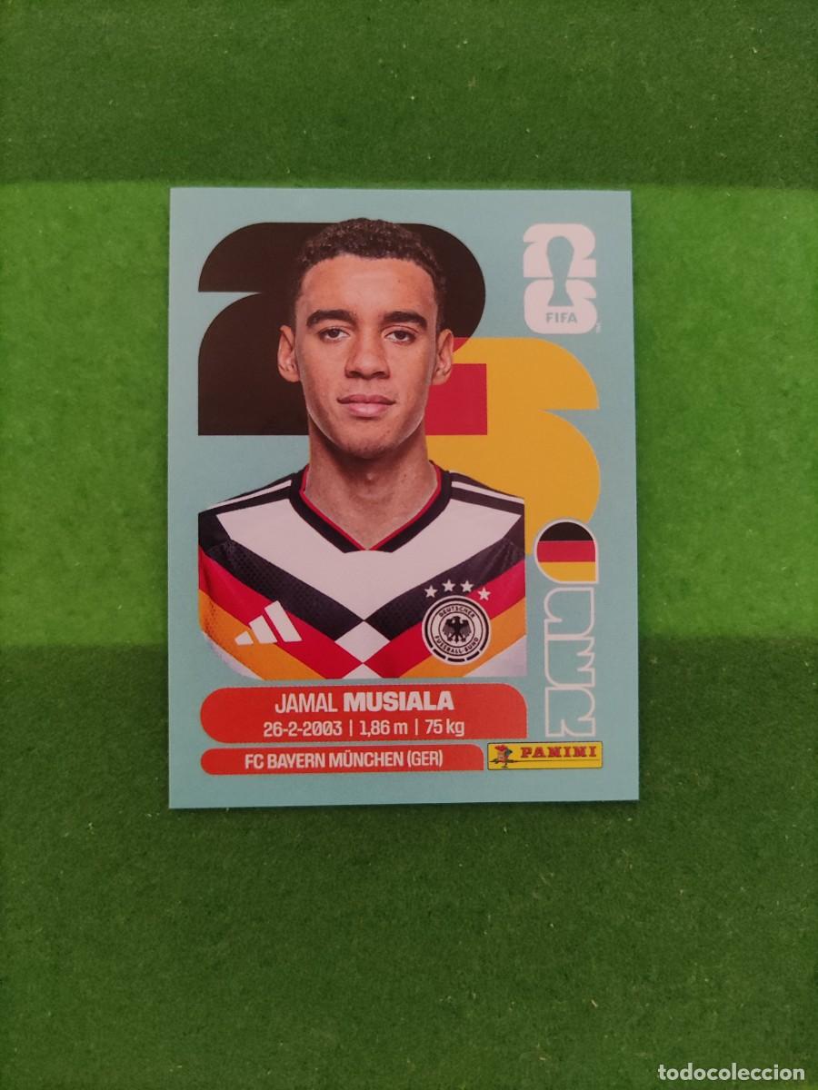 Cromos de F&uacute;tbol: Musiala Alemania GER 15 Sticker Mundial 2026 FIFA World Cup / Sin pegar